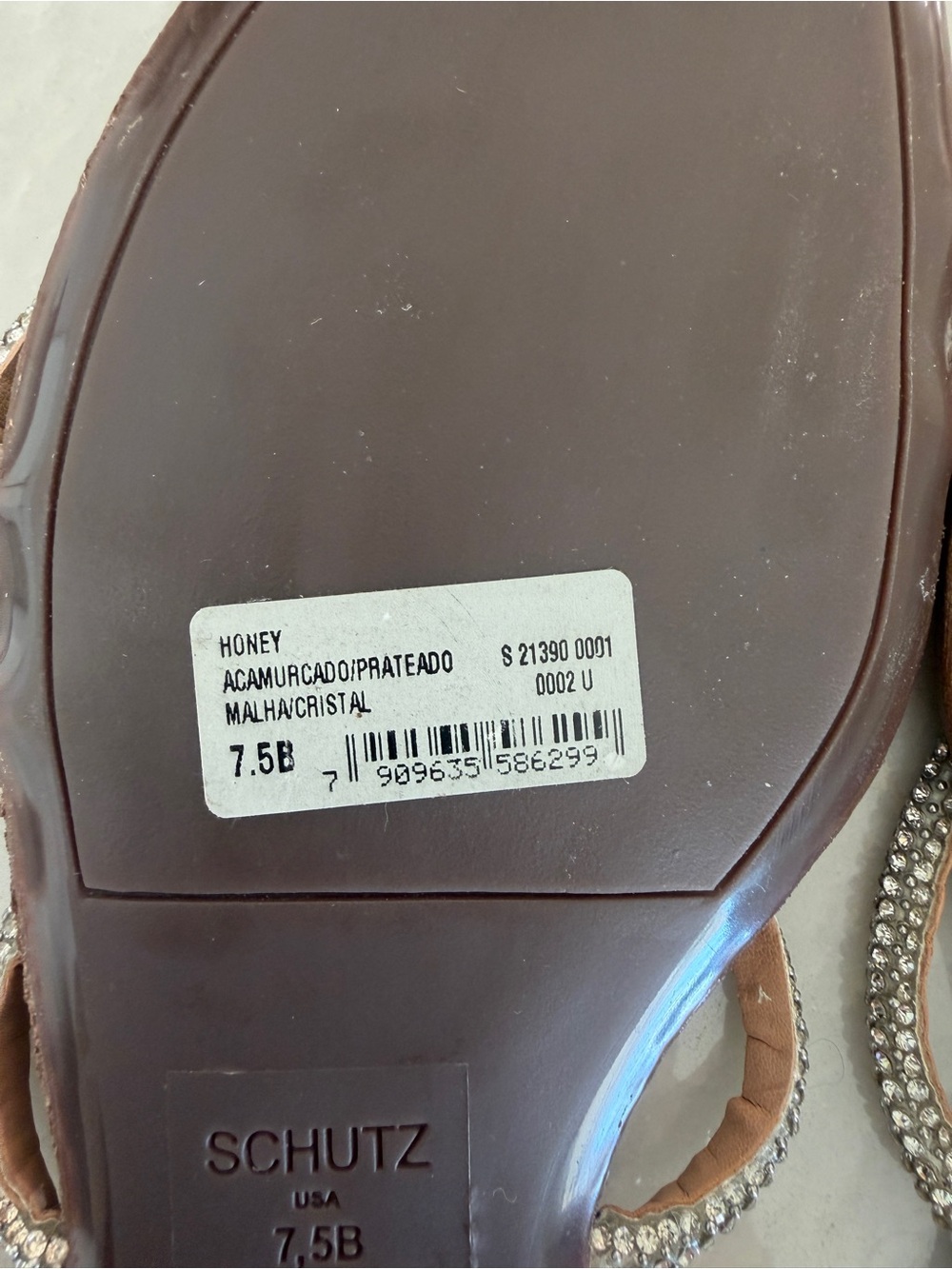 NEW 🌸SCHUTZ🌸 Honey Sandals Size: 7.5 - Picture 9 of 9